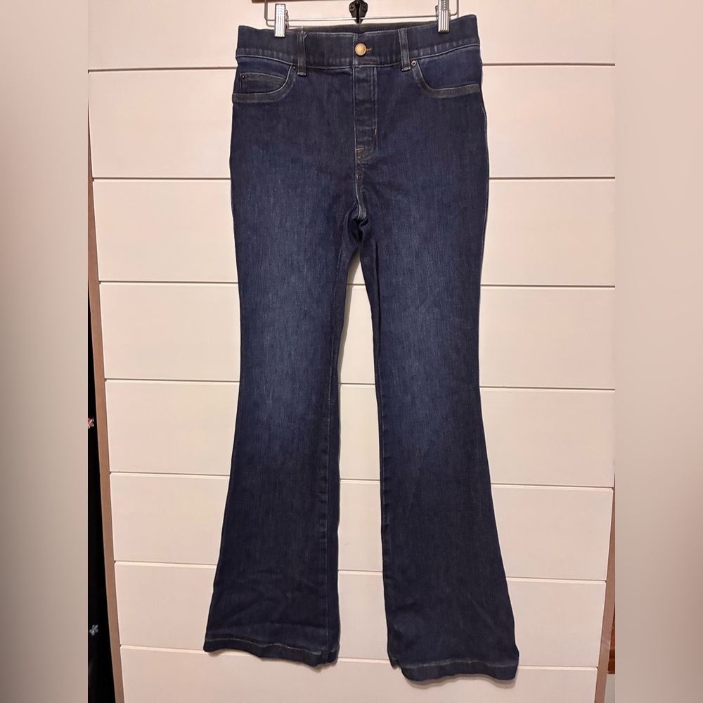 SPANX Indigo Wide Leg Jeans NWOT - Picture 14 of 14